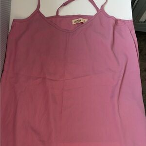 Hollister Racerback Y2K Top Women’s Size S Adjustable Straps Casual Summer